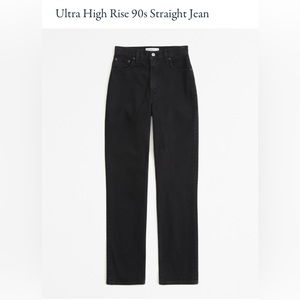 Brand new black AF jeans! 90s straight
